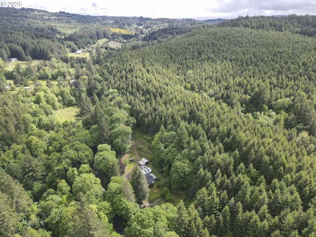 18570 Oakdale Rd, Dallas, OR 97338 - aerial view of a heavily wooded area