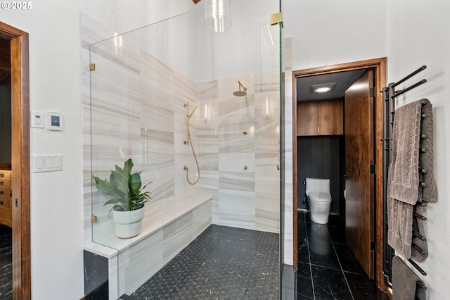 3777 Parkwood Way W, Linn, OR 97068 - bathroom with toilet and tiled shower