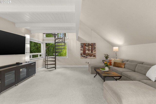 9990 SW Morrison St, Portland, OR 97225 - living room featuring light colored carpet and baseboards
