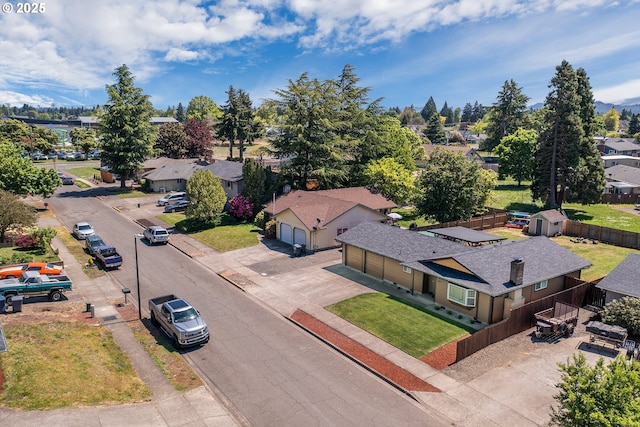 4260 Murnane St, Eugene, OR 97402 - drone / aerial view featuring a residential view