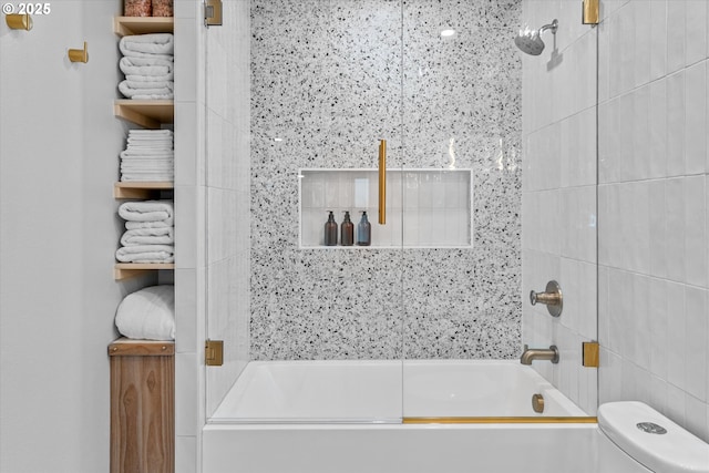 12718 SE 28th Ave, Milwaukie, OR 97222 - full bath with combined bath / shower with glass door and toilet