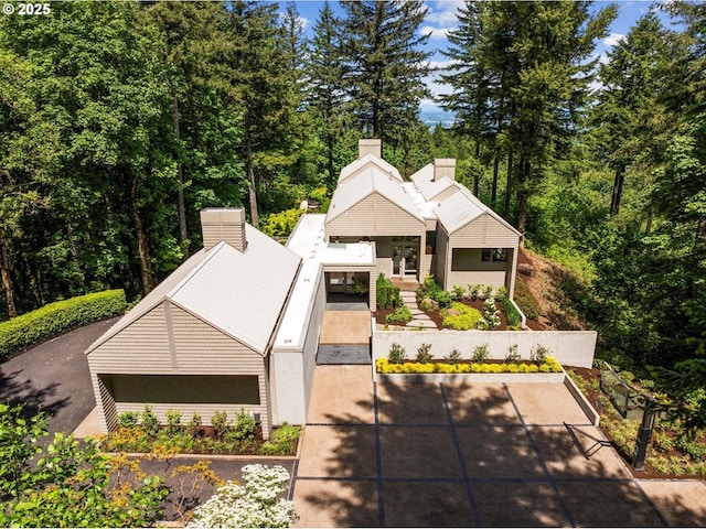 4140 NW Thunder Crest Rd, Portland, OR 97229 - view from above of property