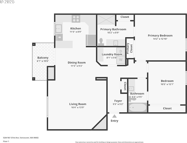 5264 NE 121st Ave Unit K67, Vancouver, WA 98682 - floor plan / room layout