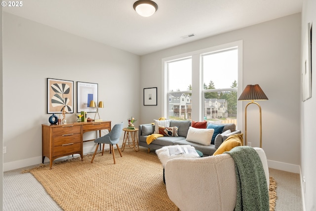 2901 NW 114th Ter, Portland, OR 97229 - living area featuring light colored carpet and baseboards