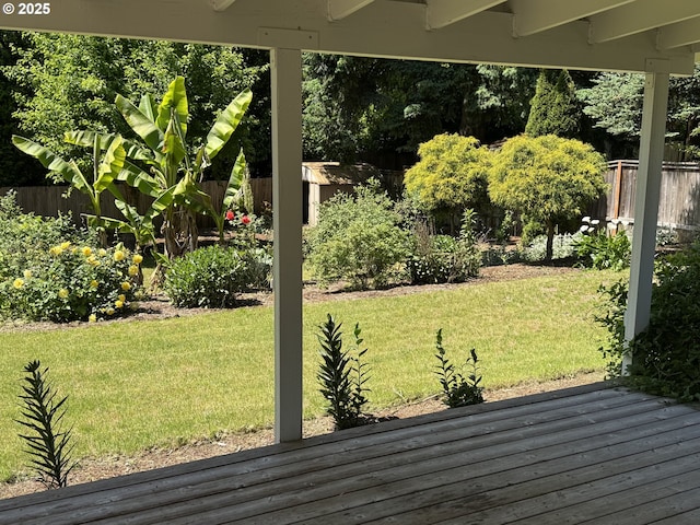 2420 Margery St, West Linn, OR 97068 - view of yard featuring a deck