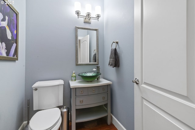 12919 NE 37th Ct, Vancouver, WA 98686 - bathroom featuring vanity and wood finished floors