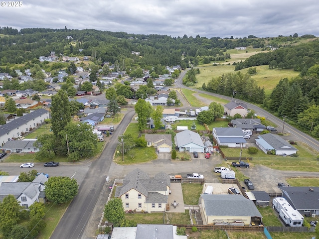 245 NE Balm St, Sheridan, OR 97378 - aerial overview of property's location featuring nearby suburban area