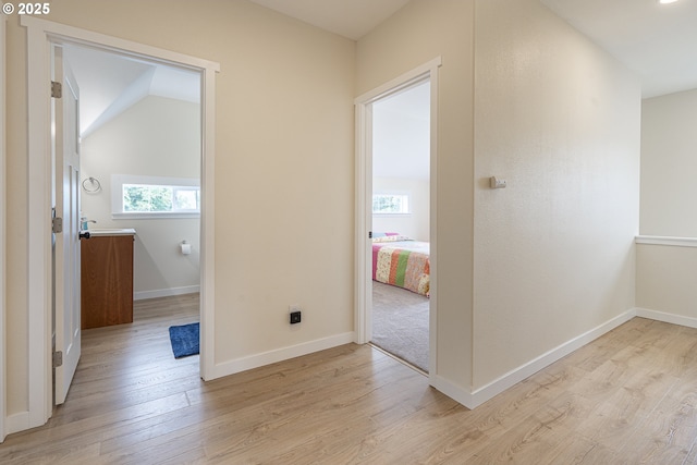 245 NE Balm St, Sheridan, OR 97378 - hall with light wood-type flooring and baseboards