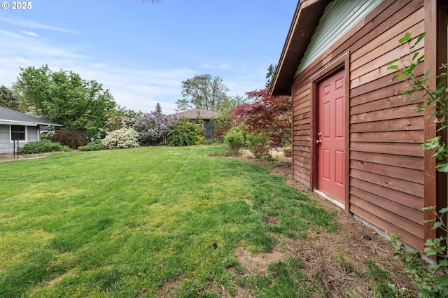 view of yard