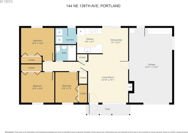 view of layout