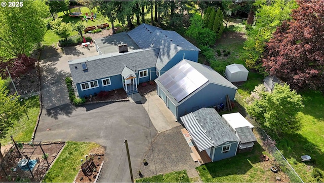 2337 W Castleman St, Longview, WA 98632 - view from above of property