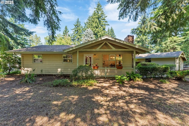 16511 NE Wasco St, Portland, OR 97230 - view of front facade featuring a chimney