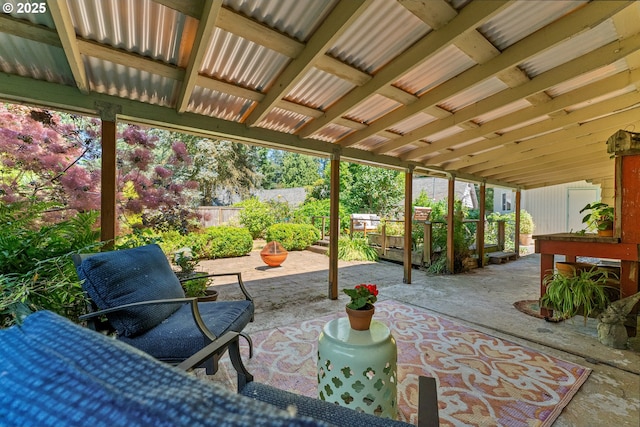 16511 NE Wasco St, Portland, OR 97230 - view of patio