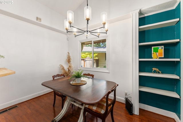16511 NE Wasco St, Portland, OR 97230 - dining area with a chandelier and wood finished floors