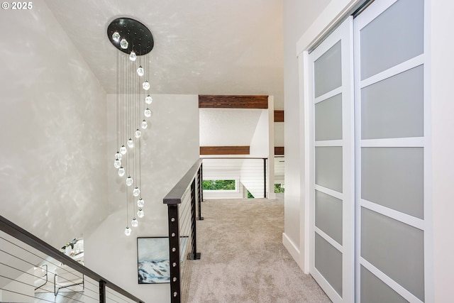 33500 E Bell Rd, Corbett, OR 97019 - staircase featuring carpet floors