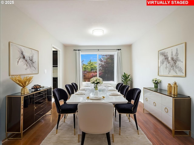 42019 NW Oak Way, Banks, OR 97106 - dining room featuring wood finished floors