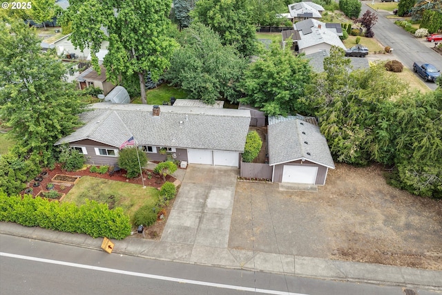 7353 SE Thiessen Rd, Milwaukie, OR 97267 - aerial perspective of suburban area
