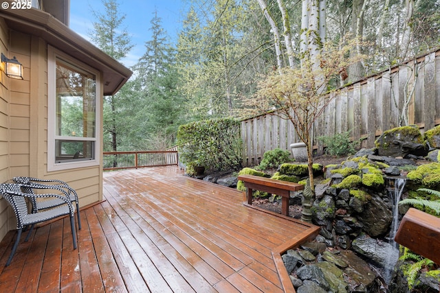 14079 SE Alta Vista Dr, Happy Valley, OR 97086 - view of wooden deck