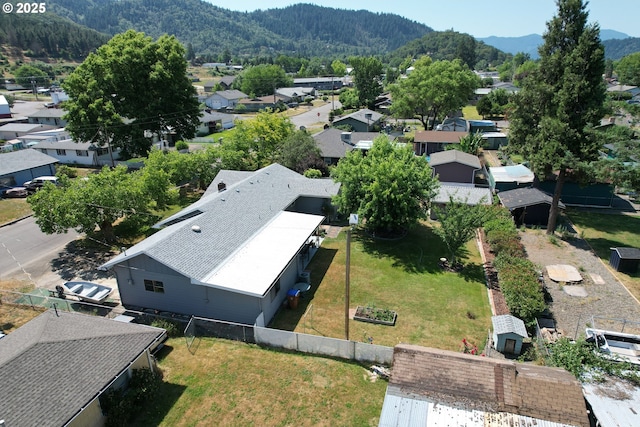 131 Mountain View Ave, Myrtle Creek, OR 97457 - aerial view of residential area with mountains