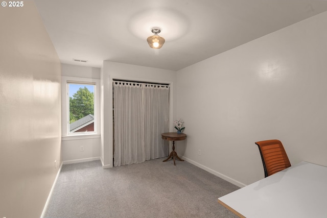224 NE 44th Ave, Portland, OR 97213 - office area with baseboards and carpet flooring