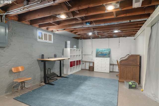 224 NE 44th Ave, Portland, OR 97213 - basement featuring electric panel