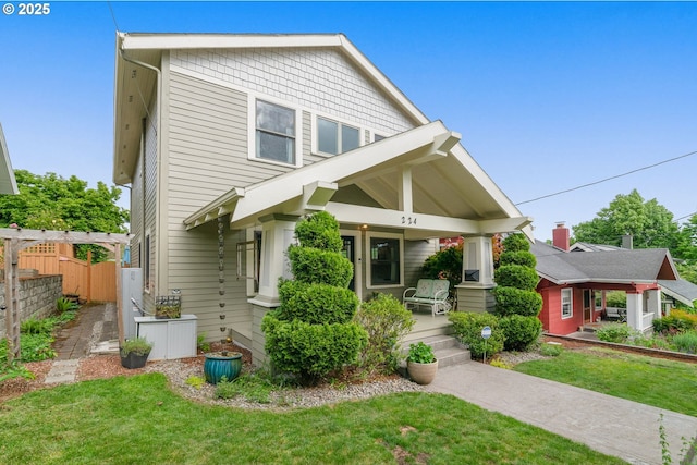 224 NE 44th Ave, Portland, OR 97213 - view of front of home with covered porch
