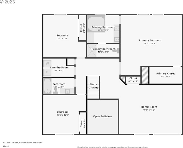 812 NW 13th Ave, Battle Ground, WA 98604 - property floor plan
