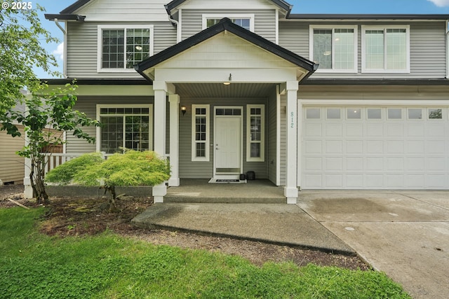 812 NW 13th Ave, Battle Ground, WA 98604 - view of front of house featuring concrete driveway and a garage