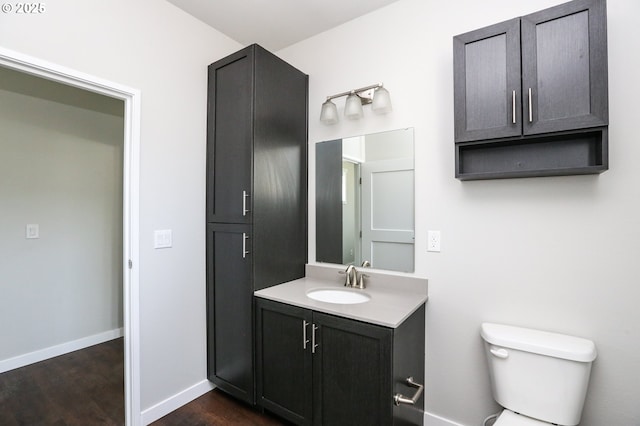 116 W J St, Springfield, OR 97477 - bathroom featuring vanity and wood finished floors