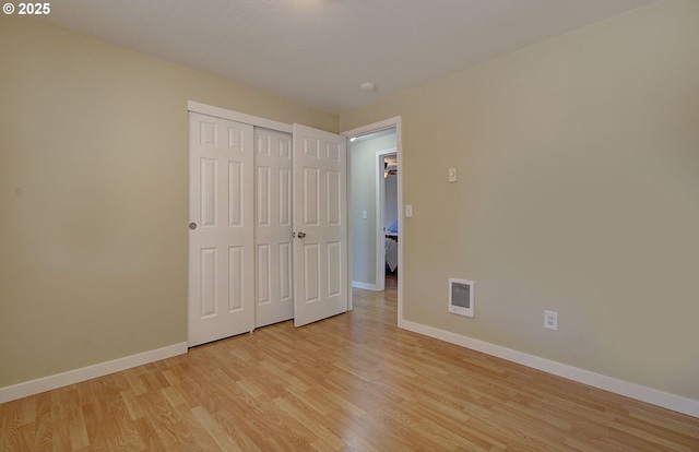 10808 NE 92nd Cir, Vancouver, WA 98662 - unfurnished bedroom featuring light wood-style flooring and a closet