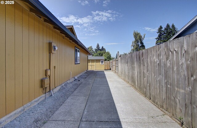 10808 NE 92nd Cir, Vancouver, WA 98662 - view of home's exterior with a patio area and a shed