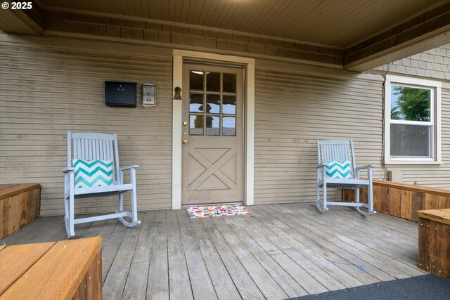 561 Madison St, Eugene, OR 97402 - view of wooden terrace