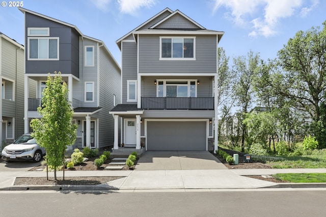 4236 E Willakenzie St, Newberg, OR 97132 - view of front of home featuring concrete driveway and a garage