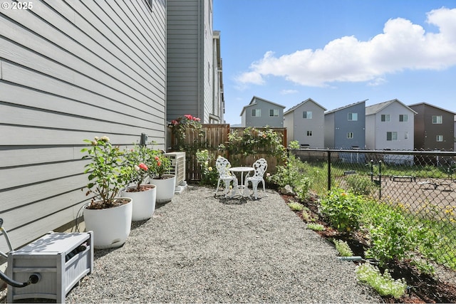 4236 E Willakenzie St, Newberg, OR 97132 - view of patio featuring a residential view