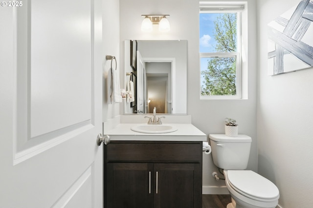 4236 E Willakenzie St, Newberg, OR 97132 - half bath featuring plenty of natural light and vanity
