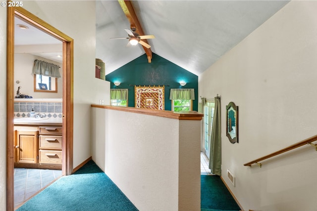 25465 S Beavercreek Rd, Beavercreek, OR 97004 - hallway with carpet floors
