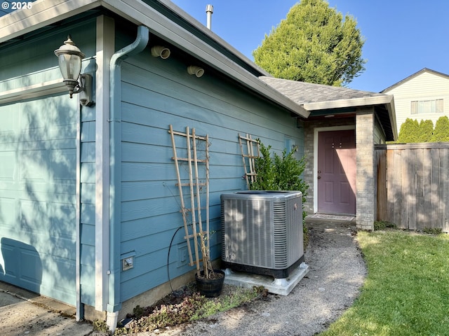2942 NW Watkins Ct, Camas, WA 98607 - view of side of property featuring a central AC unit