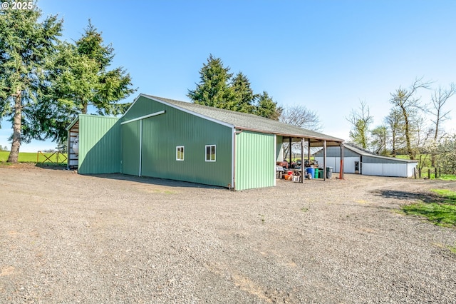 95787 Territorial Hwy, Monroe, OR 97456 - view of pole building