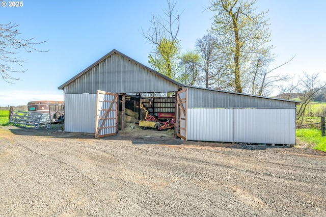 95787 Territorial Hwy, Monroe, OR 97456 - view of pole building
