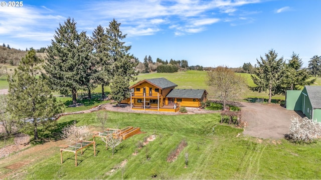 95787 Territorial Hwy, Monroe, OR 97456 - overview of rural landscape