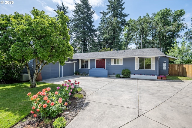 1444 Russet Dr, Eugene, OR 97401 - ranch-style home featuring driveway and an attached garage