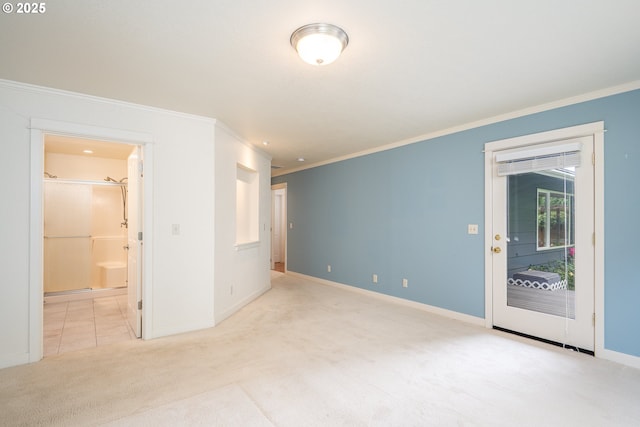 1444 Russet Dr, Eugene, OR 97401 - carpeted spare room with ornamental molding