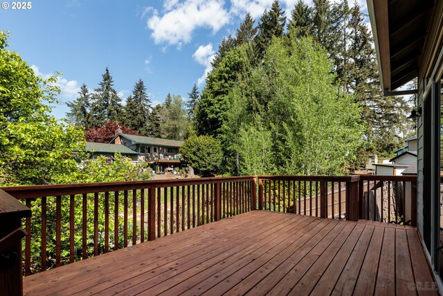 34511 Noble Rd, Saint Helens, OR 97051 - view of wooden deck
