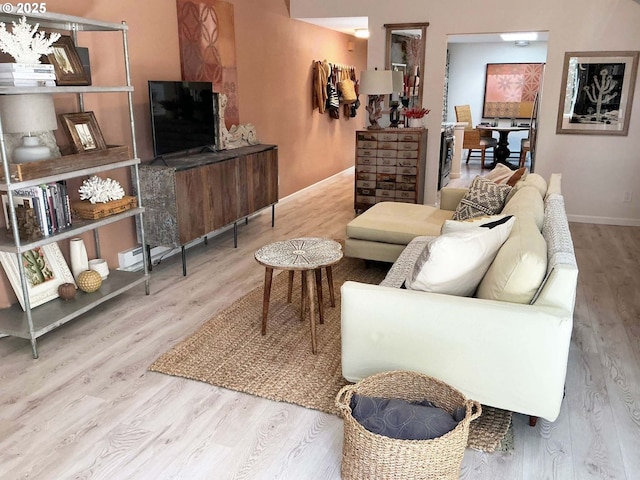 14922 SW 109th Ave, Portland, OR 97224 - living area with wood finished floors and baseboards