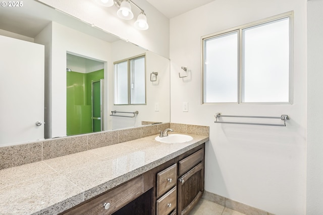 12370 SW 121st Ave, Tigard, OR 97223 - bathroom with vanity and tile patterned floors
