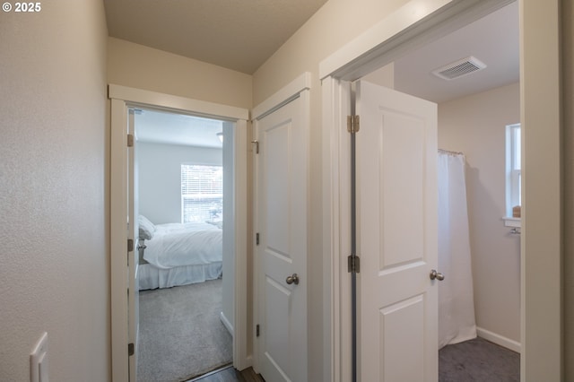 414 SE Ray St, Dallas, OR 97338 - hall with carpet flooring and visible vents