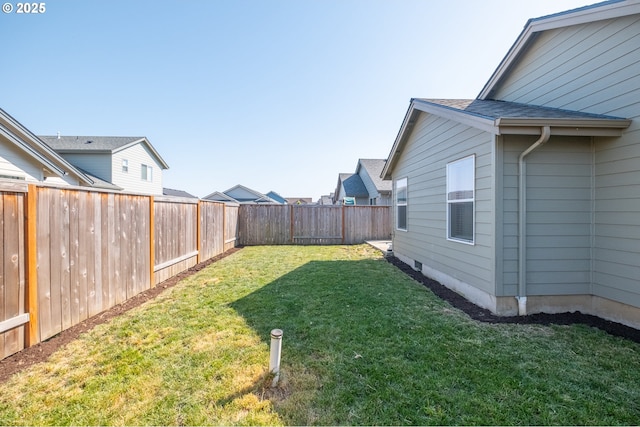 414 SE Ray St, Dallas, OR 97338 - view of yard featuring a fenced backyard