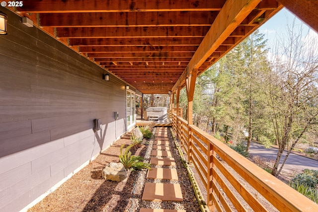10951 SE Valley View Ter, Happy Valley, OR 97086 - view of wooden terrace