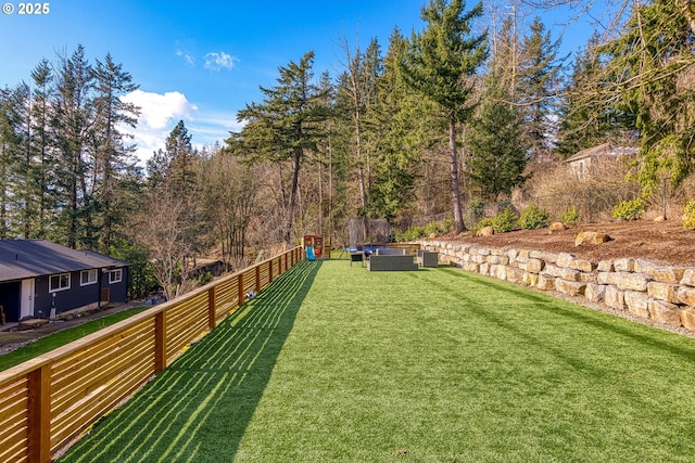 10951 SE Valley View Ter, Happy Valley, OR 97086 - view of yard