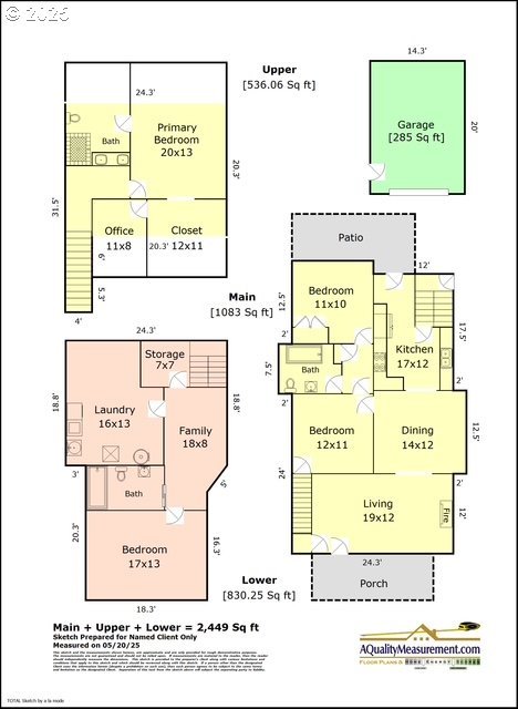 3321 NE 13th Ave, Portland, OR 97212 - floor plan / room layout